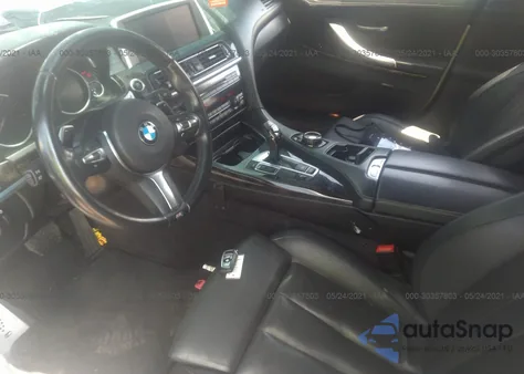 2015 BMW 640I Gran Coupe z USA, uszkodzony, nr VIN WBA6A0C57FGB53750